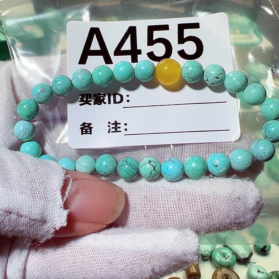 绿松石卡6手串未镶嵌我****妹