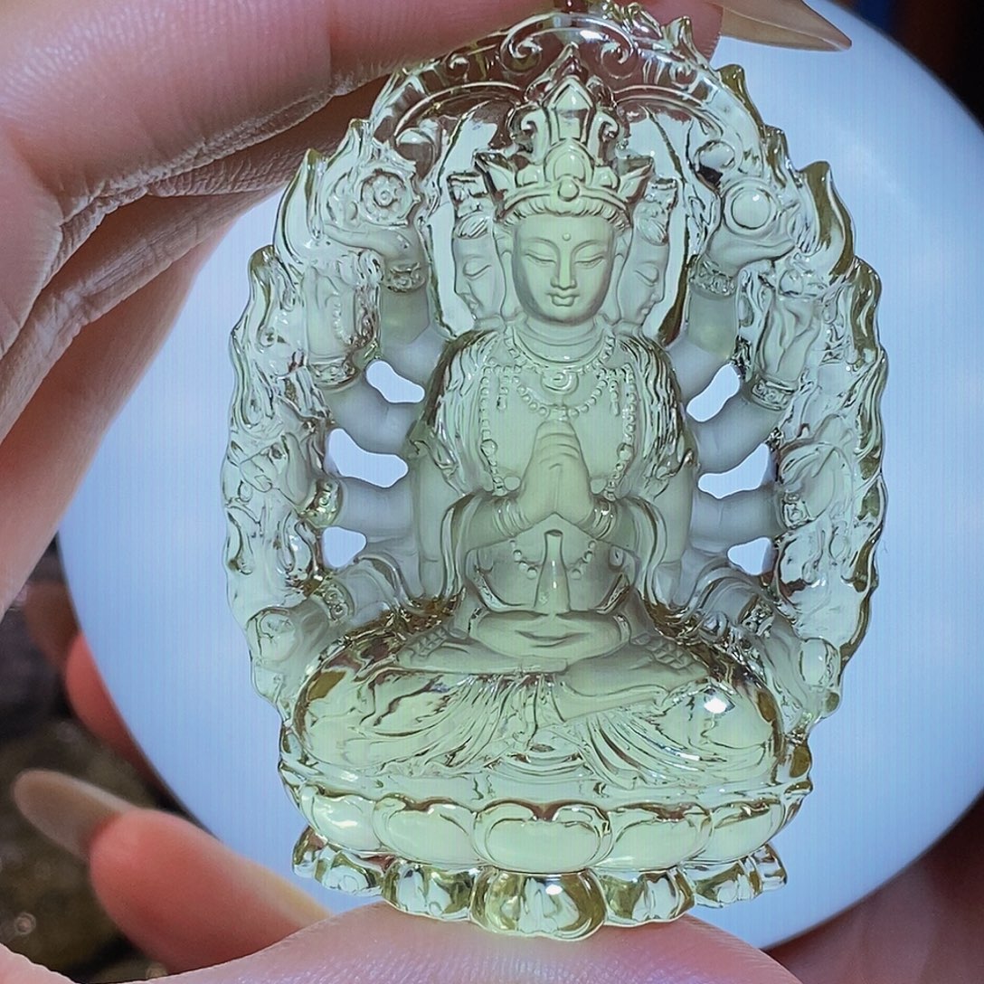 不***生未镶嵌水晶颈饰吊坠