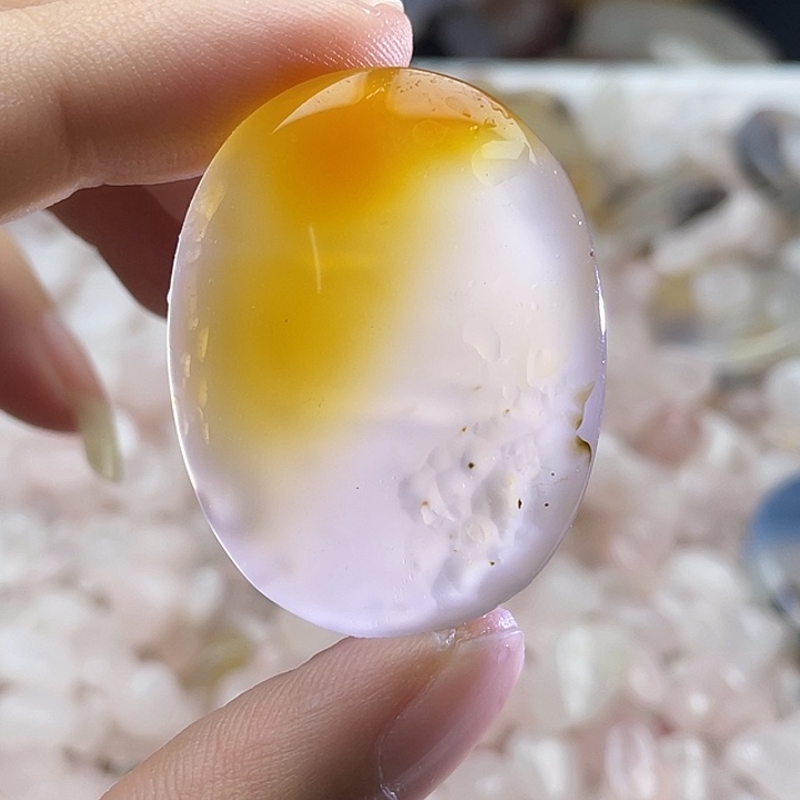 玛瑙/玉髓合金颈饰