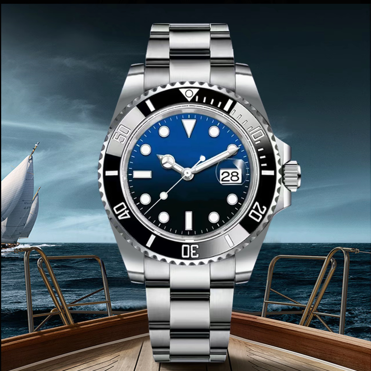 【专柜正品】男士手表男时尚防水夜光简约潮流腕表G10