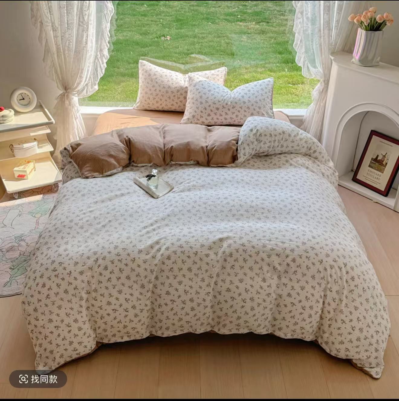 【隆万】2025新款小清新印花系列被套