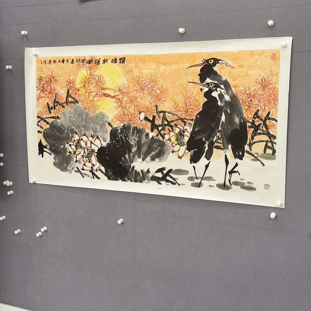 国画亲笔手绘原创