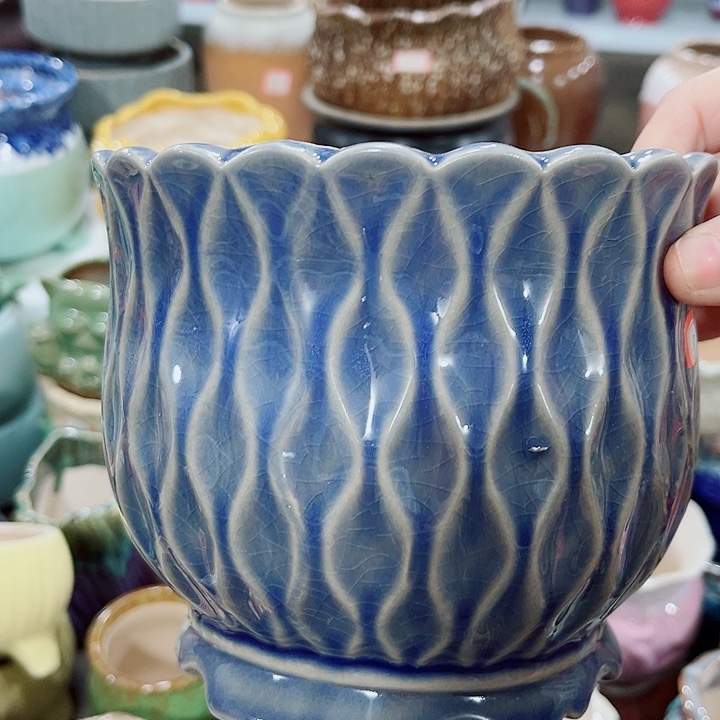 多肉陶瓷花盆满10元包邮