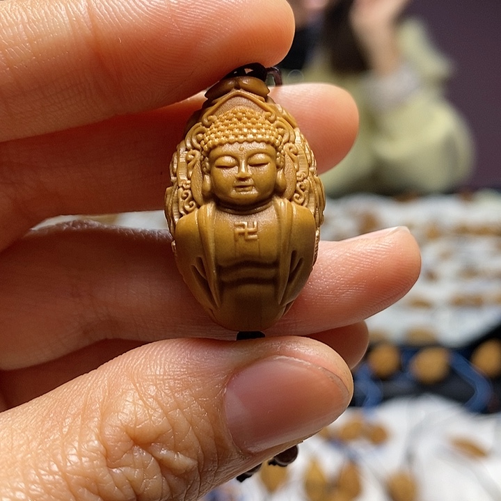 橄榄核吊坠橄榄核