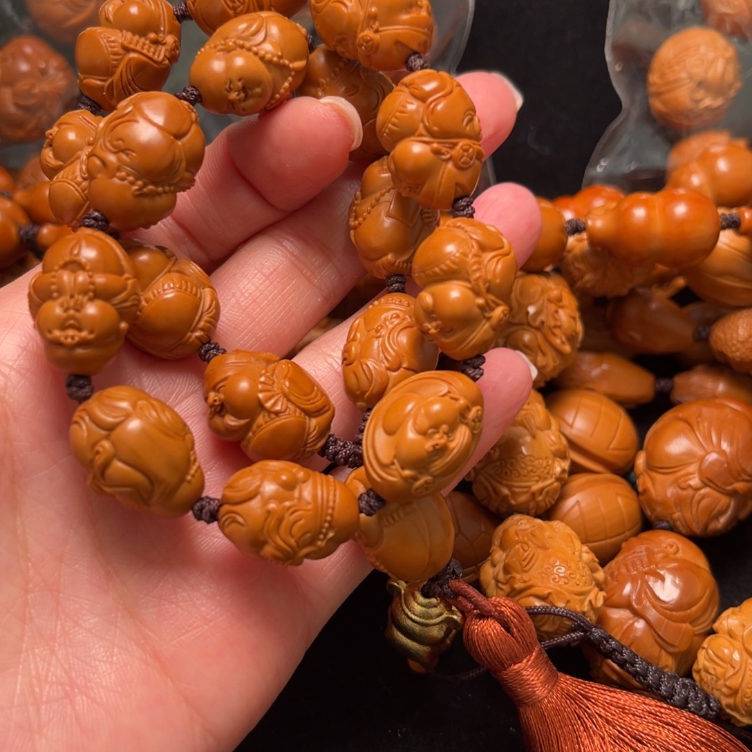 手***ﾟ手串橄榄核财迷串