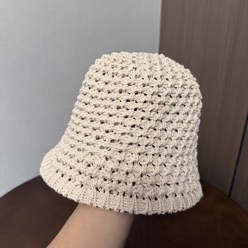 【百搭透气编织渔夫帽】3330