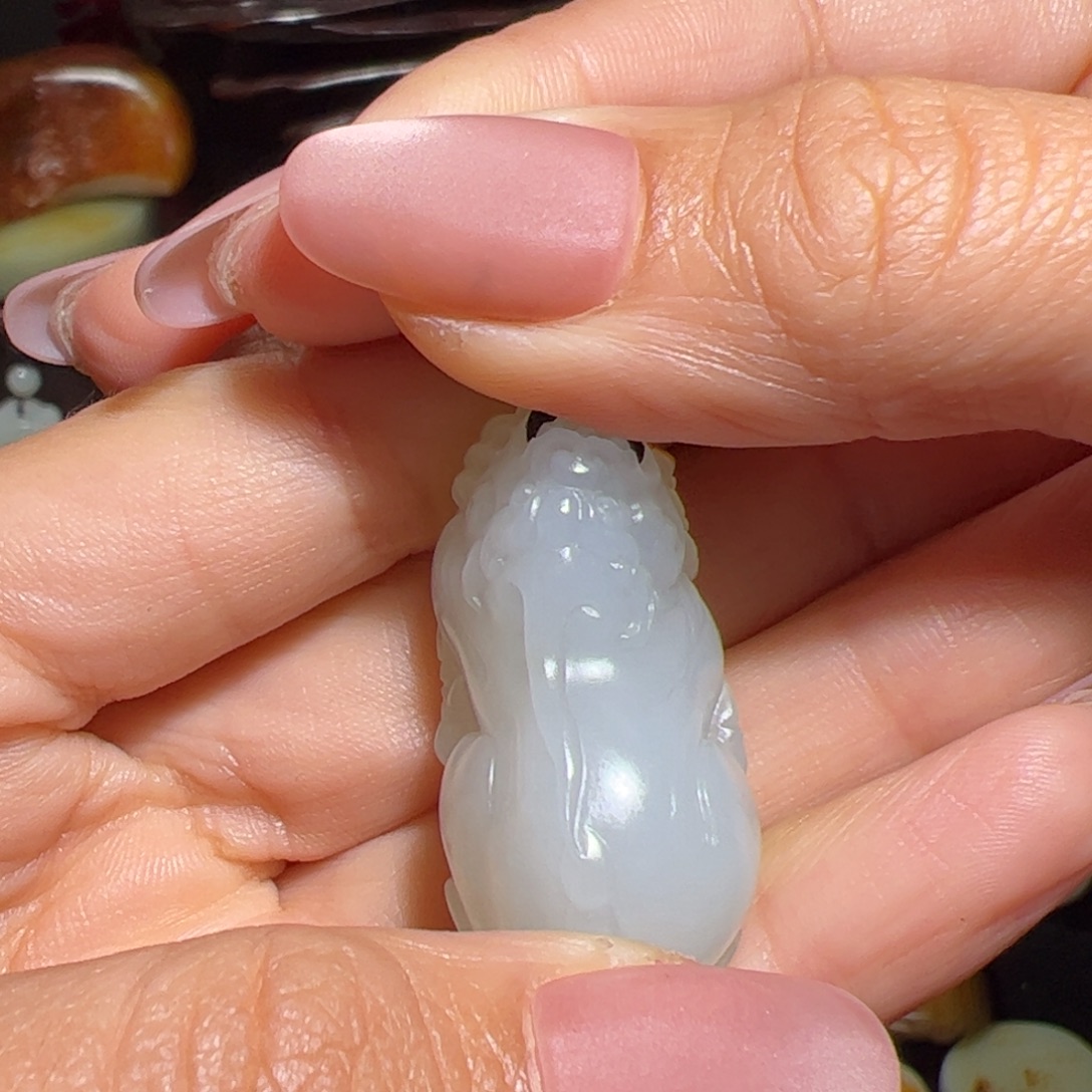 信***怨和田玉未镶嵌挂件