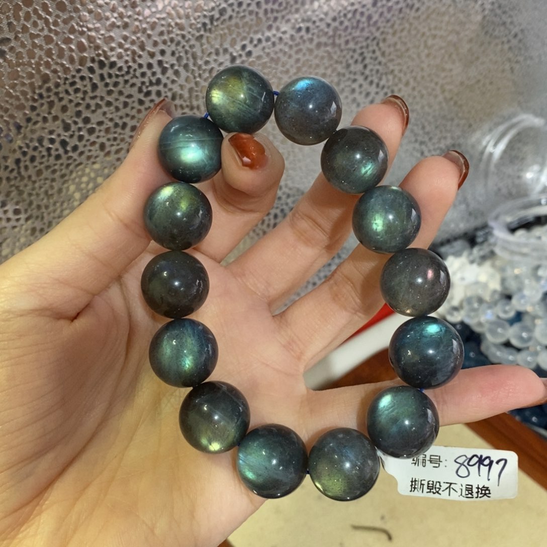 长石手串未镶嵌手串