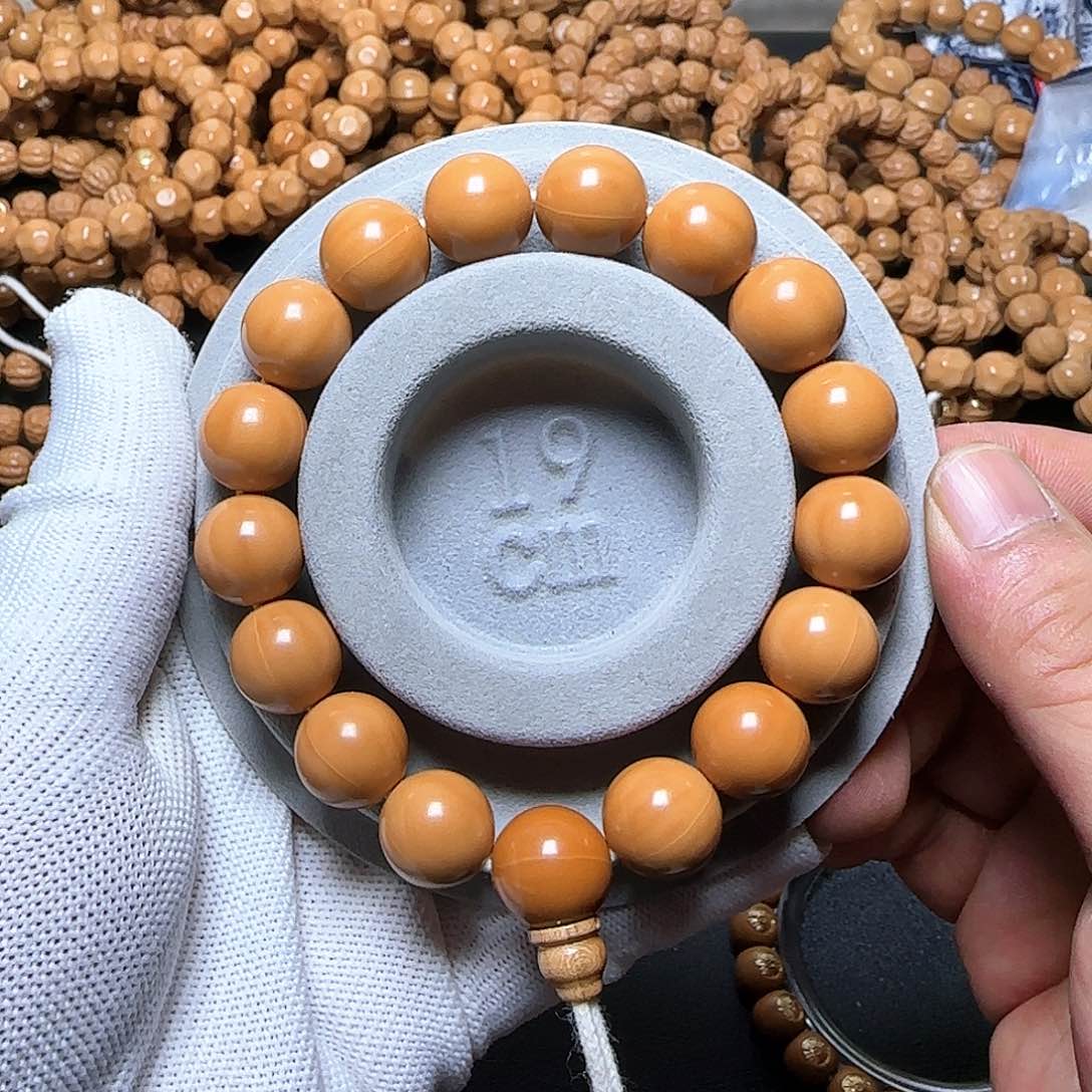 猴头核桃手串光柱14左右39号