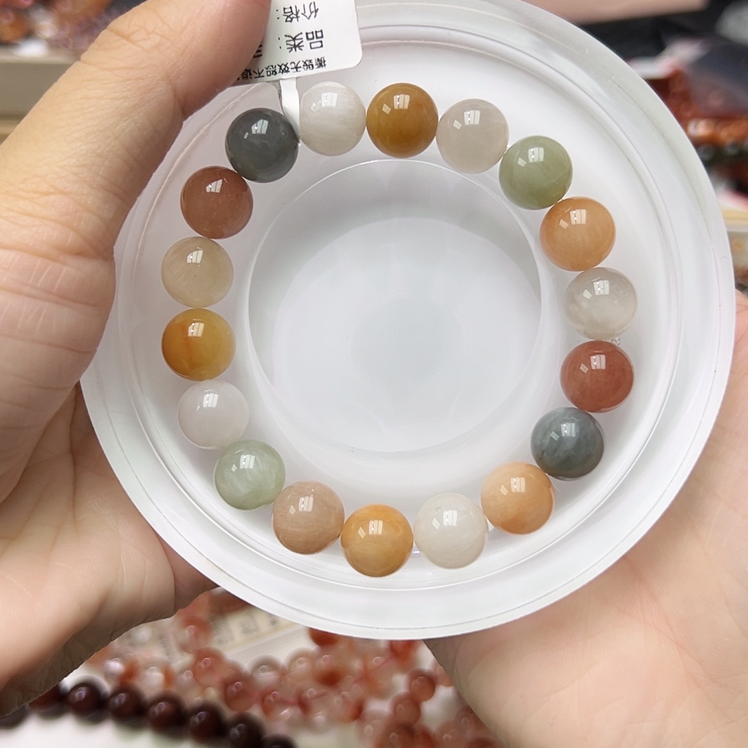 水晶手链未镶嵌多样性发一