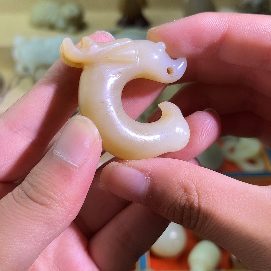 和田玉未镶嵌颈饰用****7