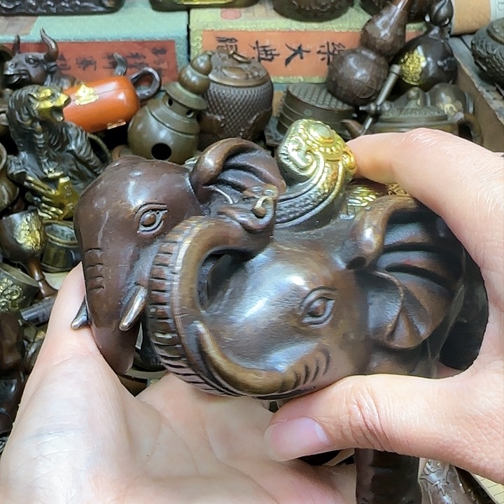 铜材质文玩客厅家具摆件