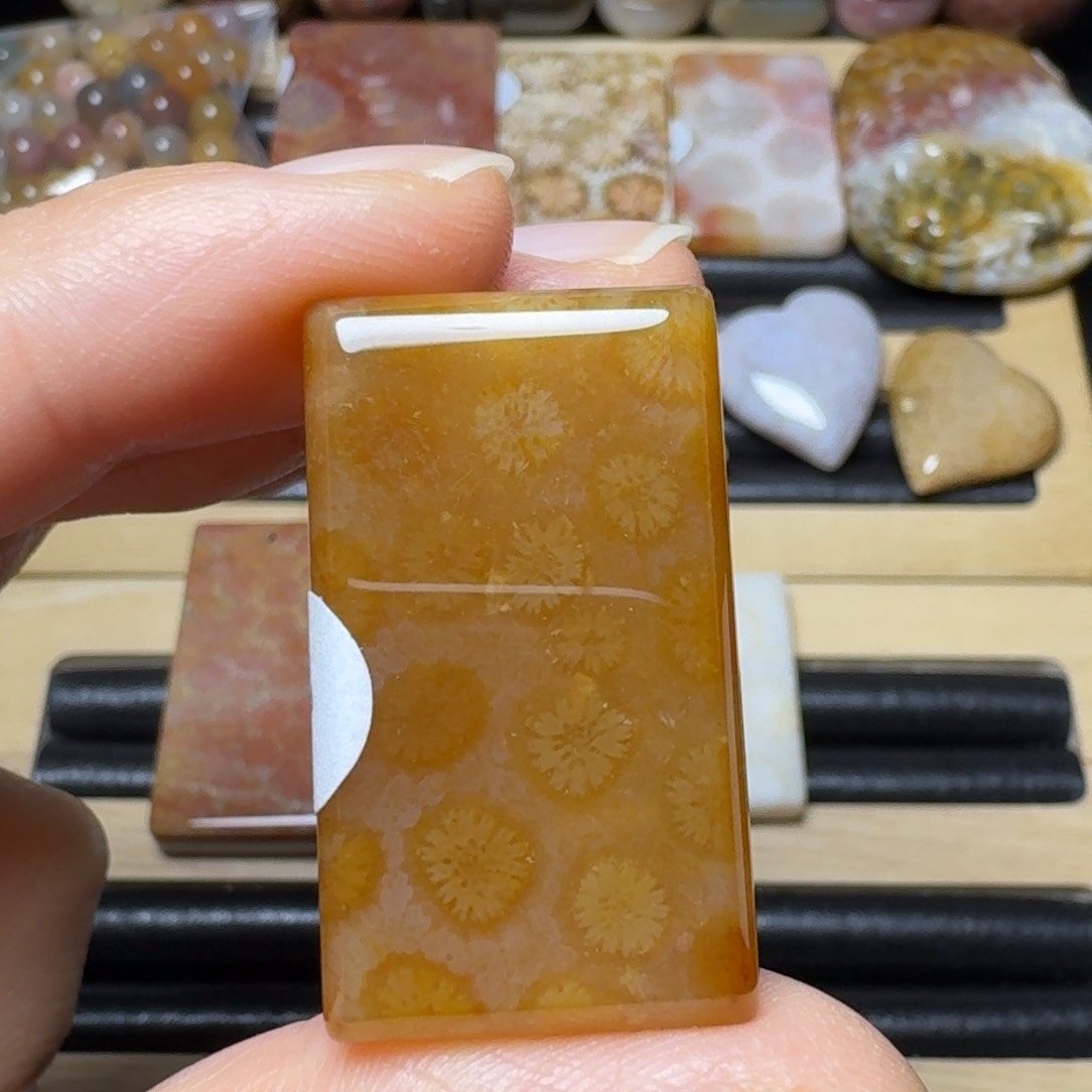 硅化玉糖花花未镶嵌