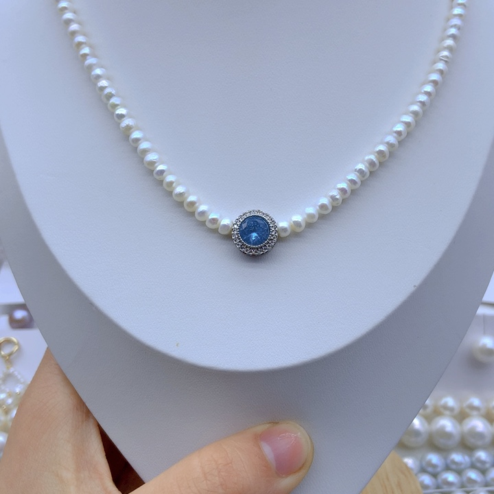 淡水珍珠颈饰未镶嵌