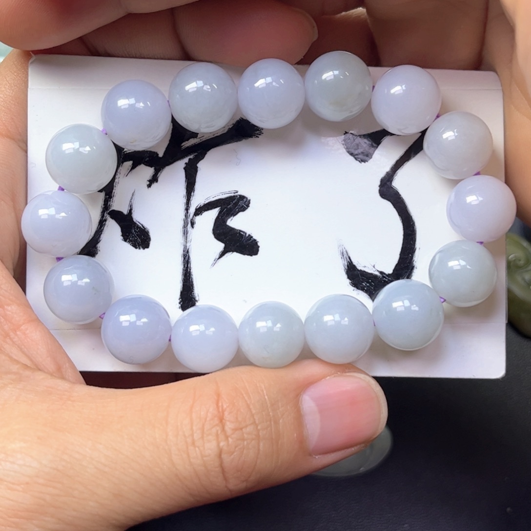 翡翠颈饰未镶嵌缅甸天然翡翠