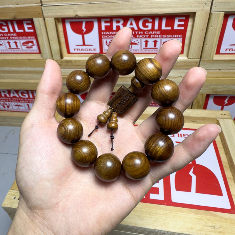 S0247黄花梨2.0单圈精美手串无礼盒