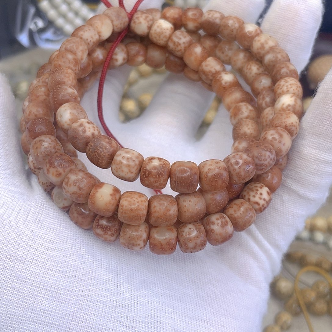 星月菩提吊坠7x8老料108