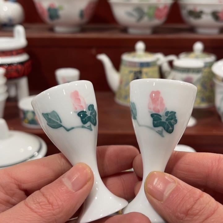 陶瓷醴陵高温瓷釉下手绘