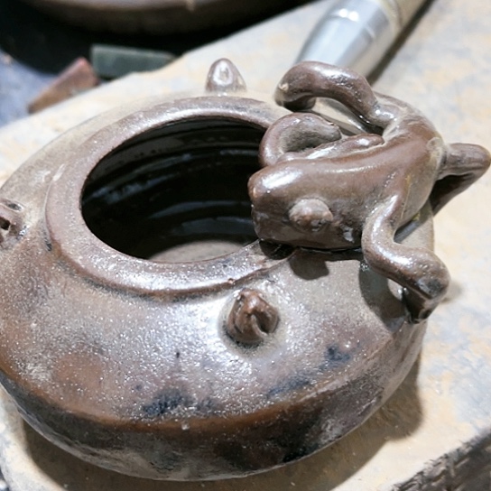 瓦当摆件摆件茶桌茶台陶瓷