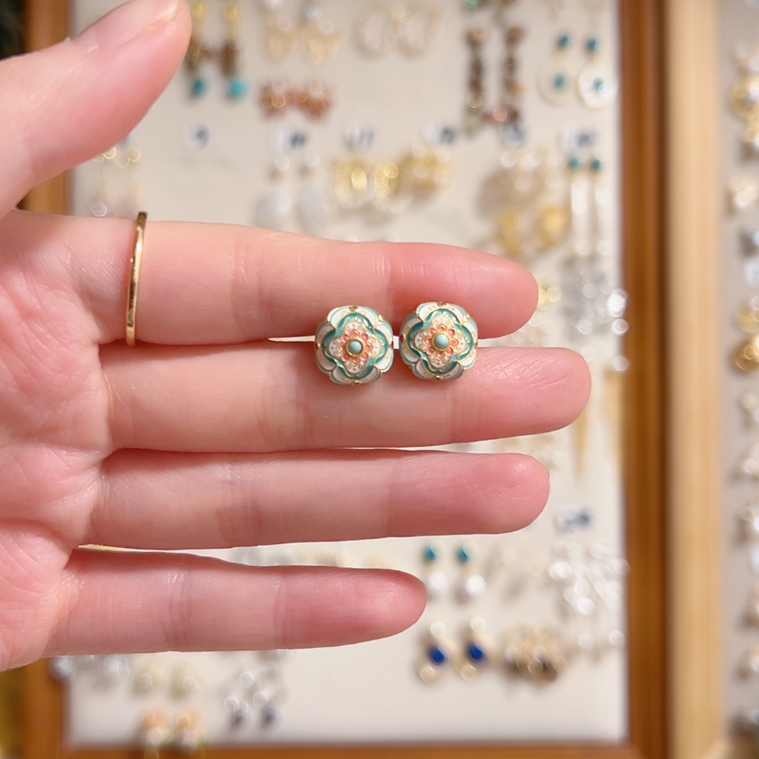 原创手作银S925镶嵌淡水珍珠