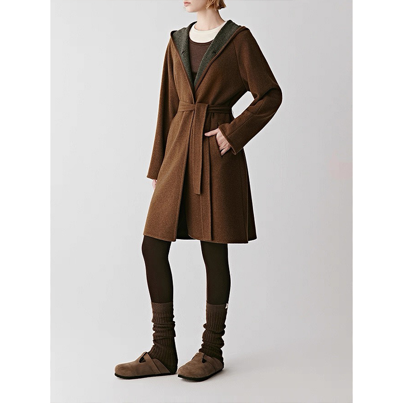 原单非市面货！”小禾AIR COAT“羊毛羊绒混纺及膝大衣 XC23