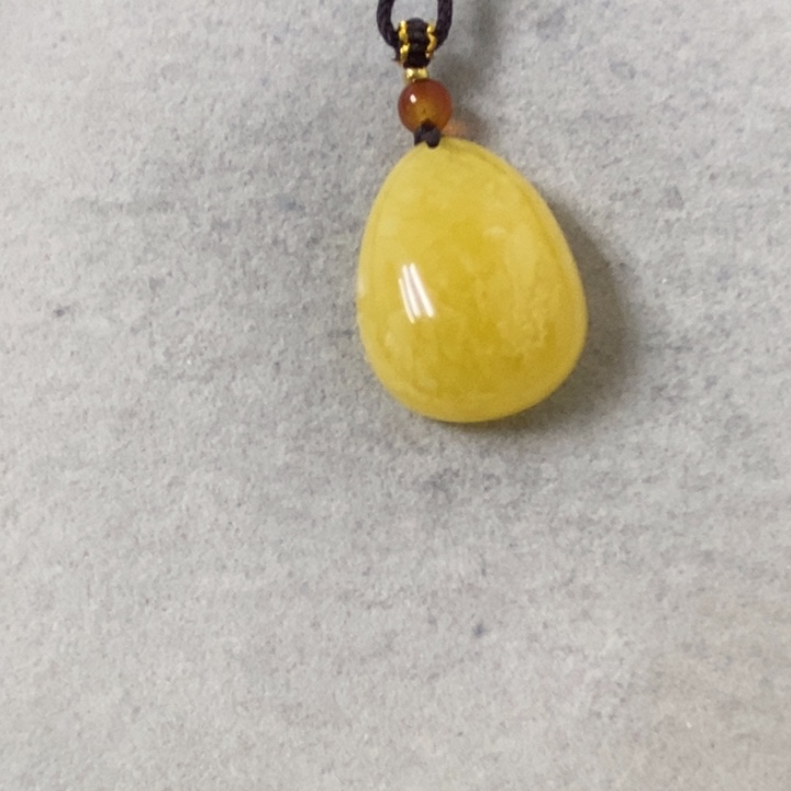 蜜蜡裸石未镶嵌吊坠