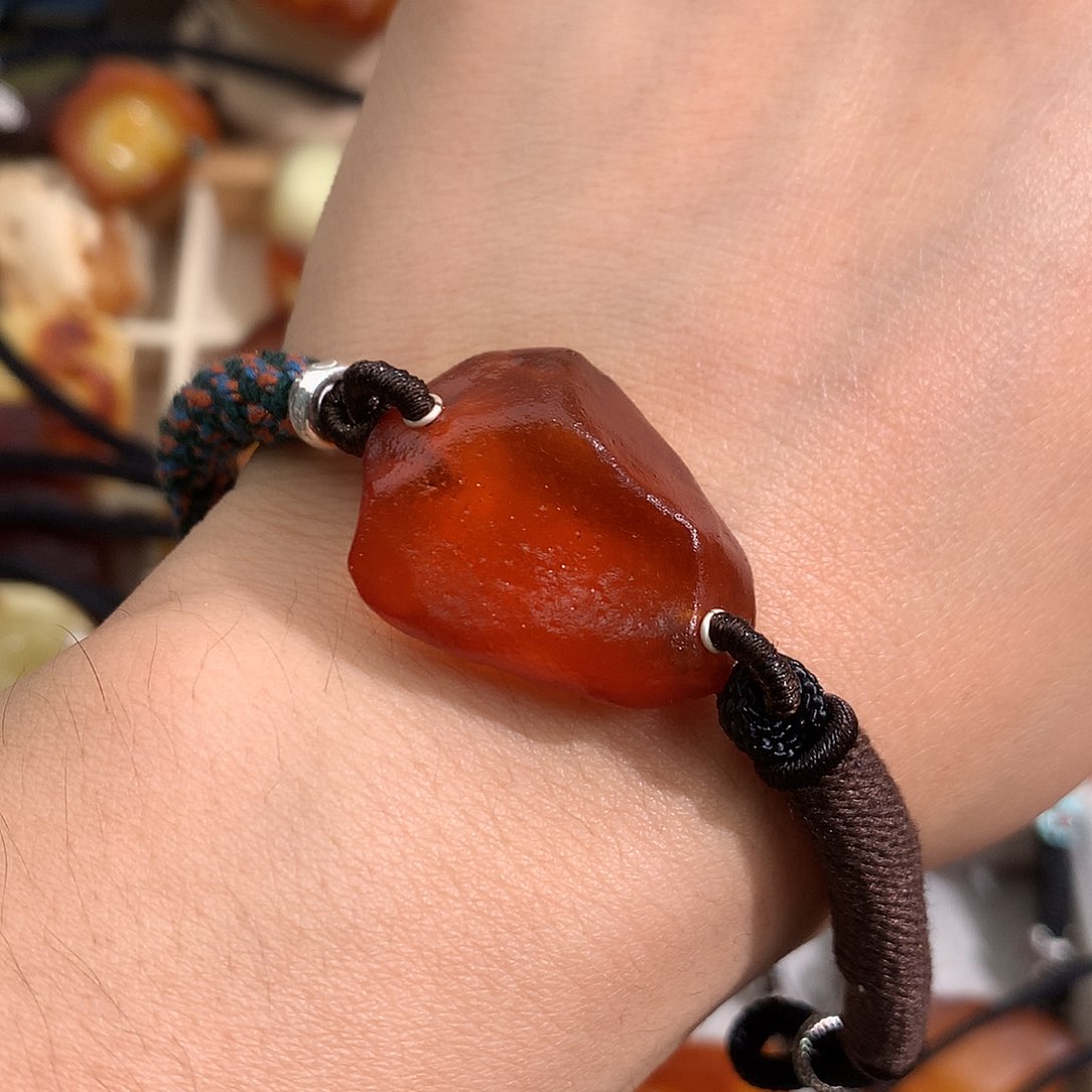 蜜蜡裸石未镶嵌你