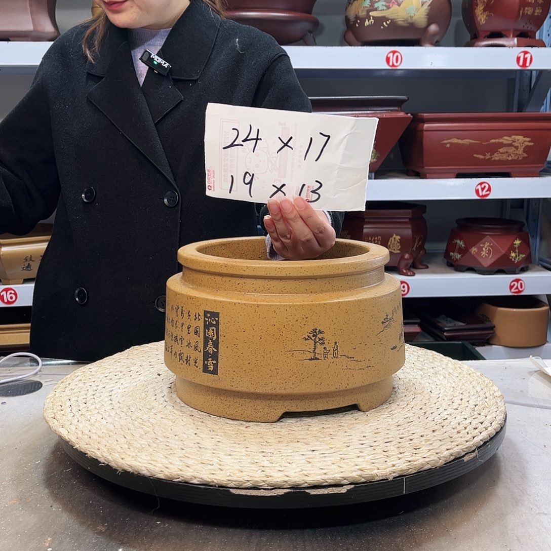 花盆紫砂紫砂花盆