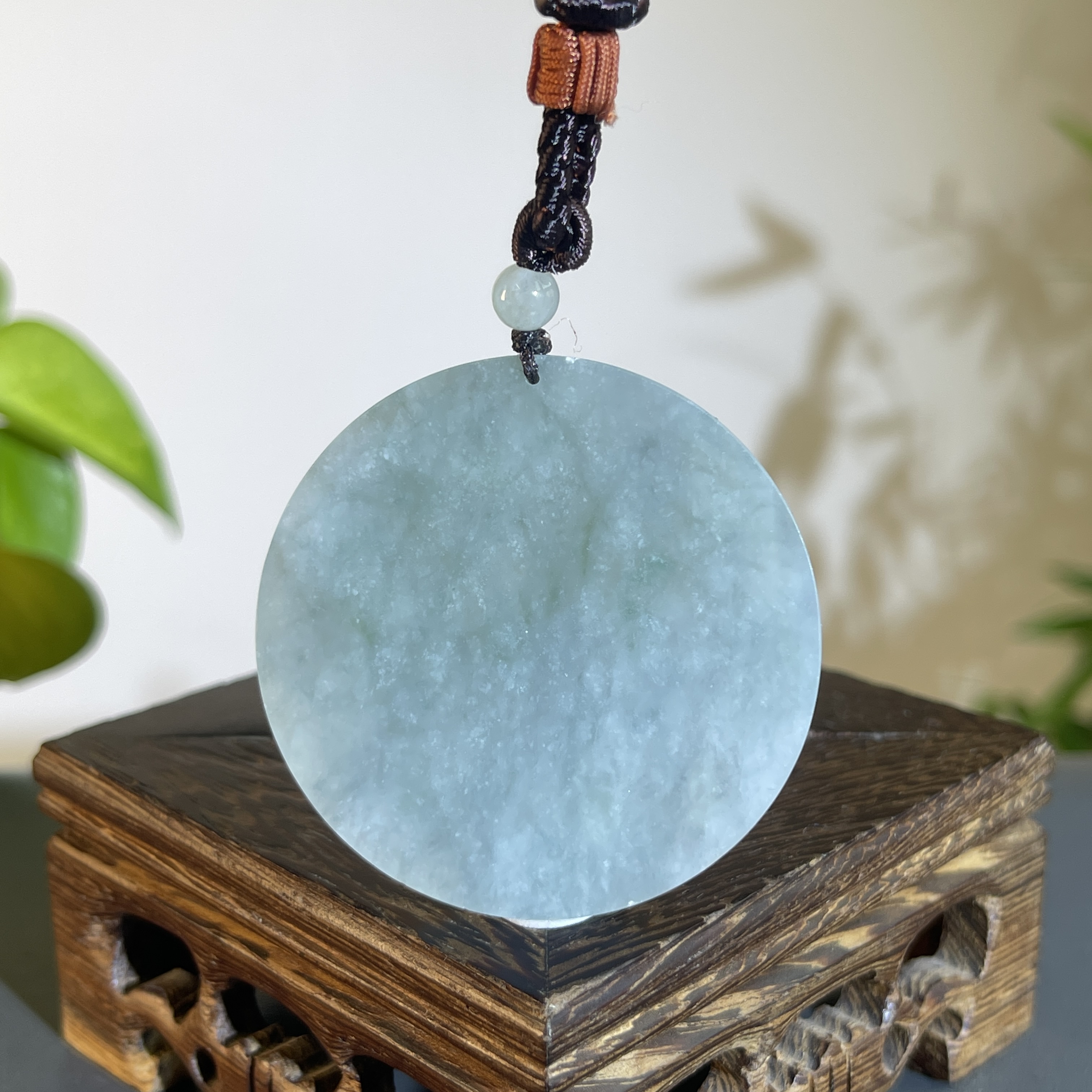 JTB14-164 天然缅甸A货翡翠 无事牌