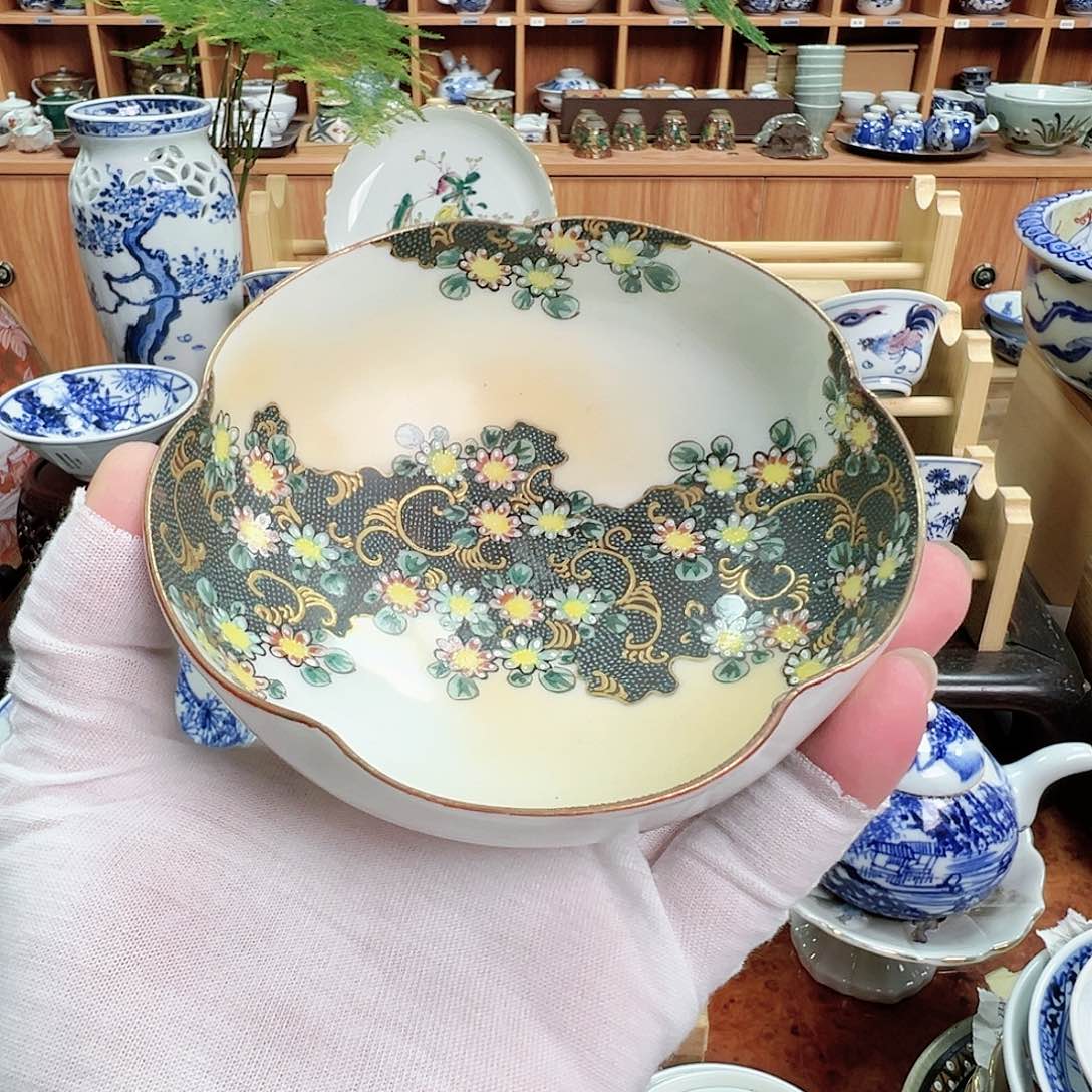 柴窑茶具茶杯茶壶小盘子