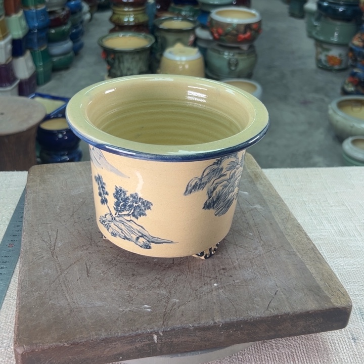 泳坤堂石湾盆陶瓷