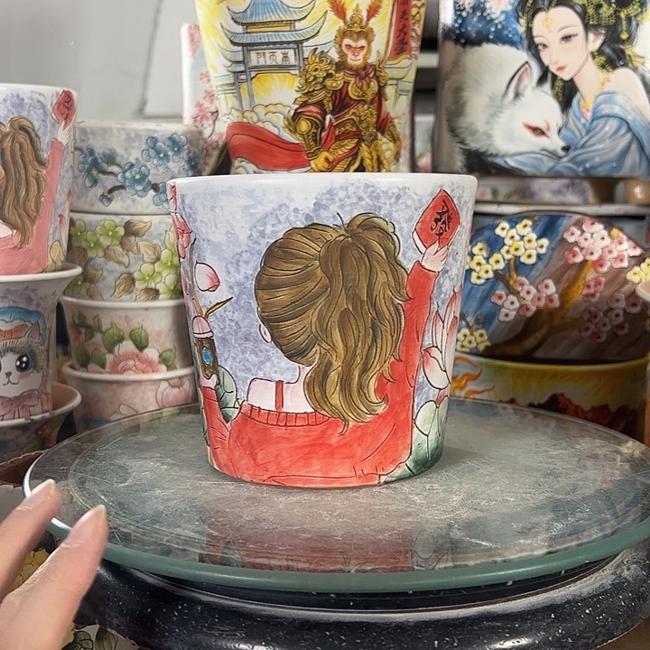 景德镇幸运花盆性价比超高