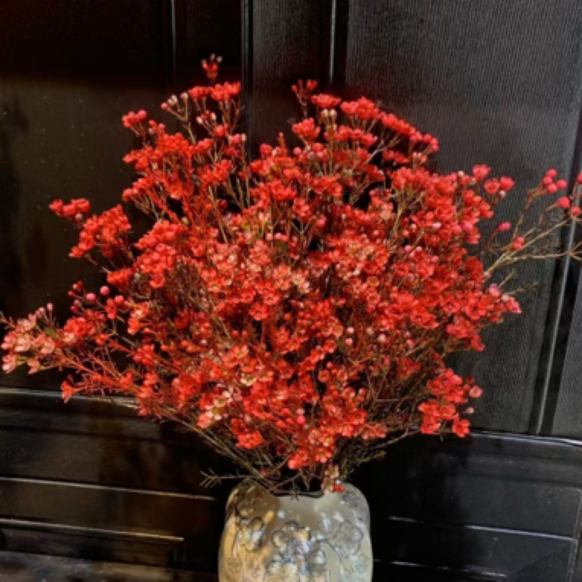 蜡梅瓶插花，可备注颜色（带瓶子