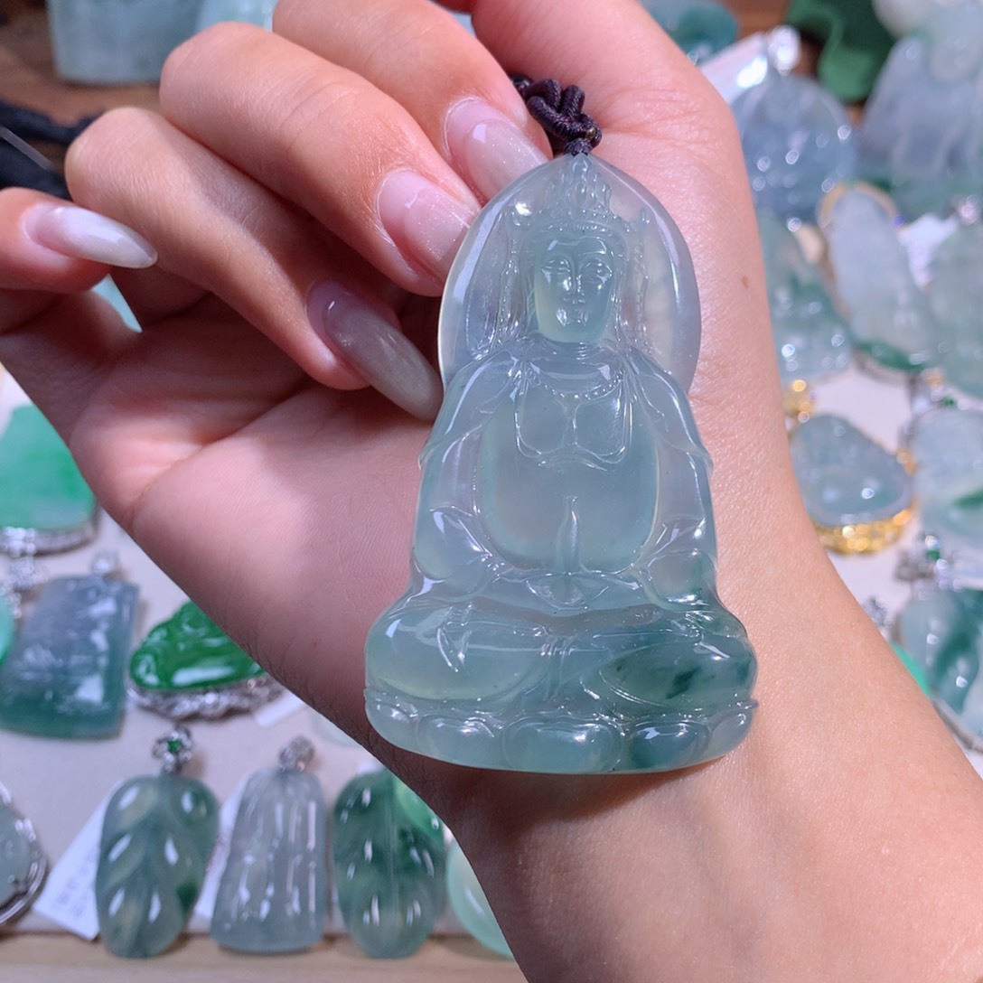 翡翠吊坠(不含链)未镶嵌