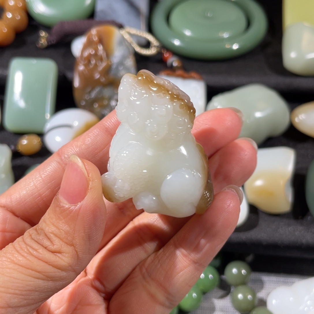 和田玉手链未镶嵌