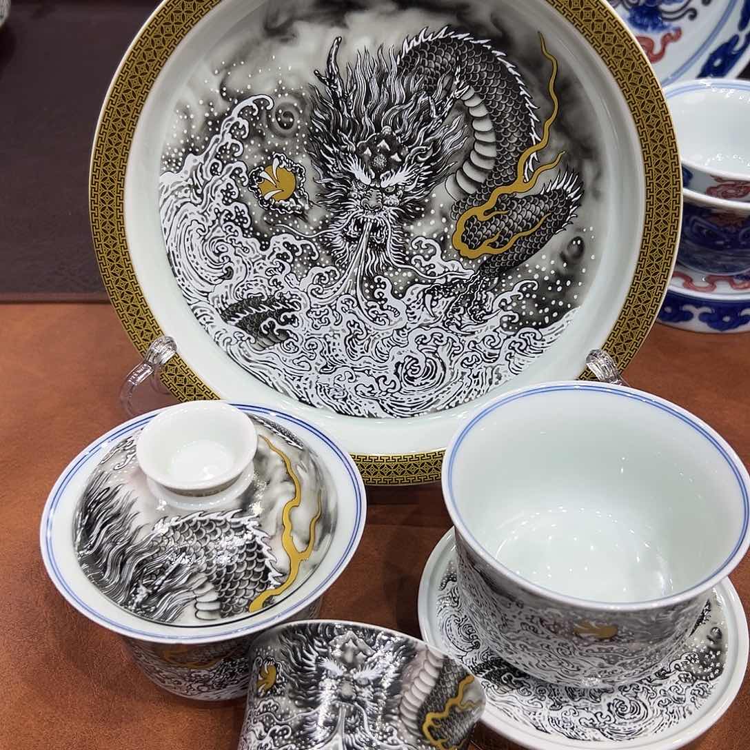 摆件景德镇陶瓷艺术高温