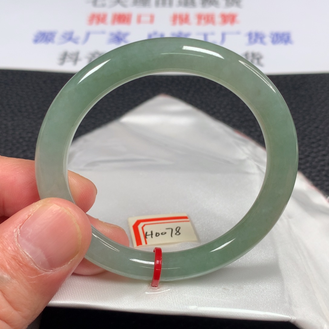 翡翠未镶嵌手镯天然翡翠手镯