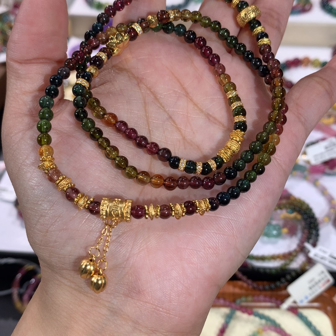 碧玺手串手链未镶嵌