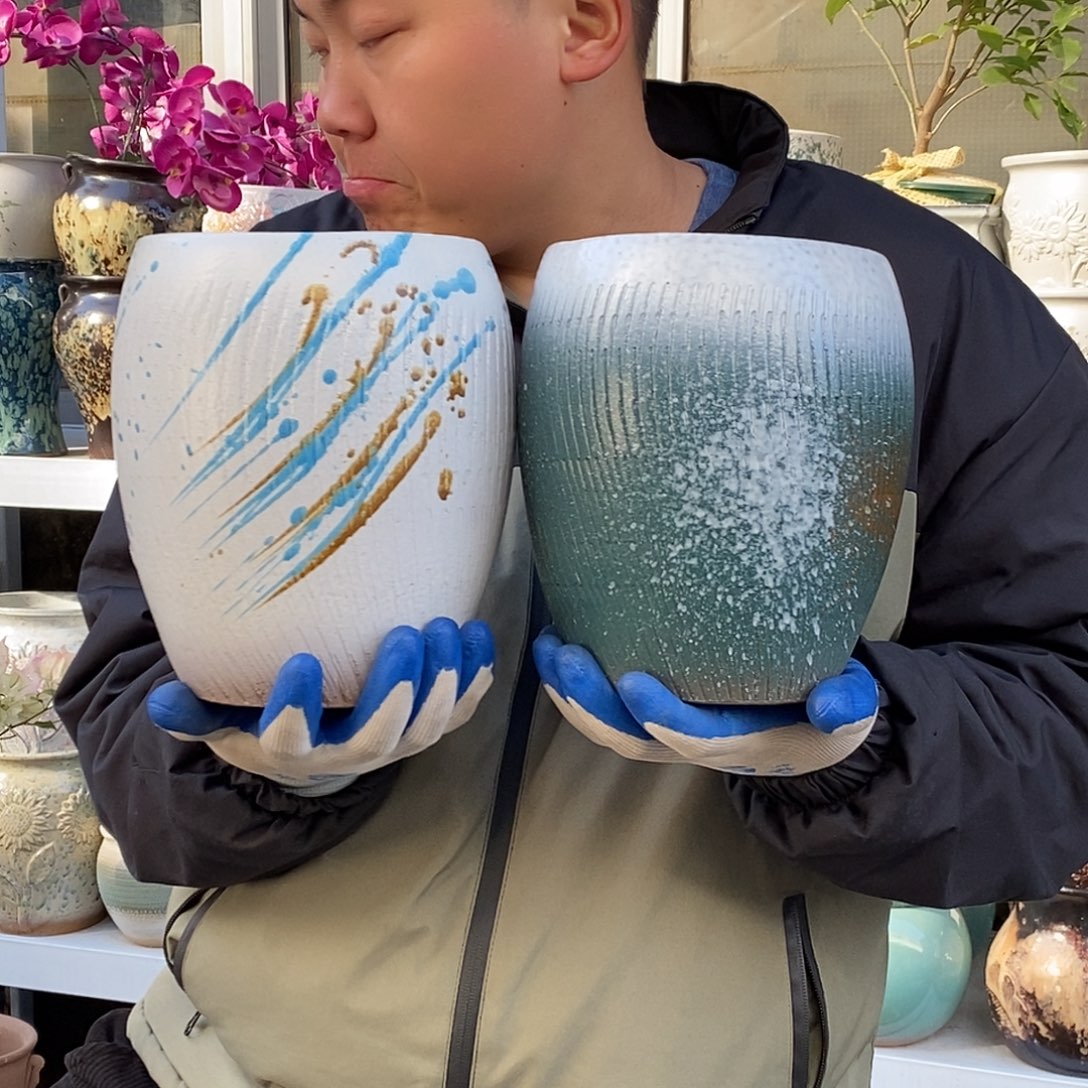 花盆紫砂口16高20福利