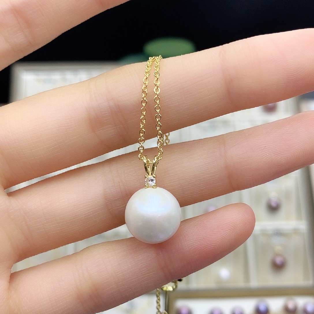 淡水珍珠颈饰合金