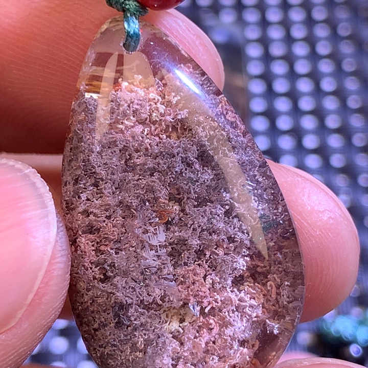 水晶吊坠(不含链)未镶嵌精**！