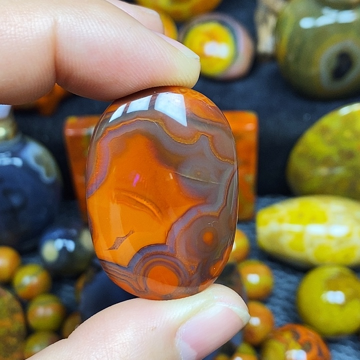 玛瑙/玉髓未镶嵌颈饰