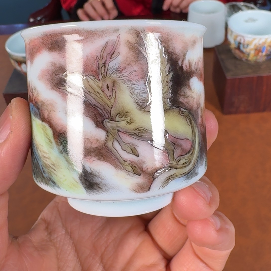 成窑青白瓷茶器精品