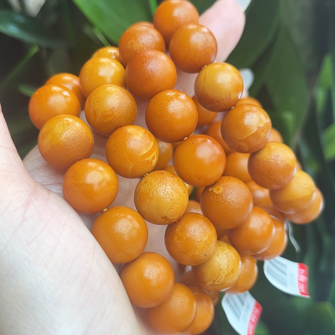 未镶嵌琥珀手链13 m多样性发其一