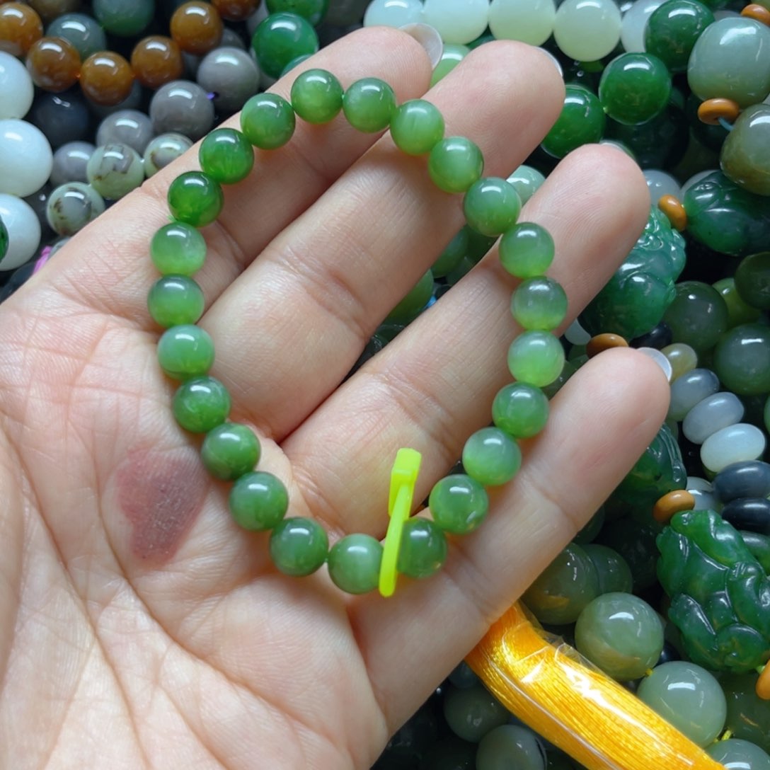 未镶嵌和田玉手链