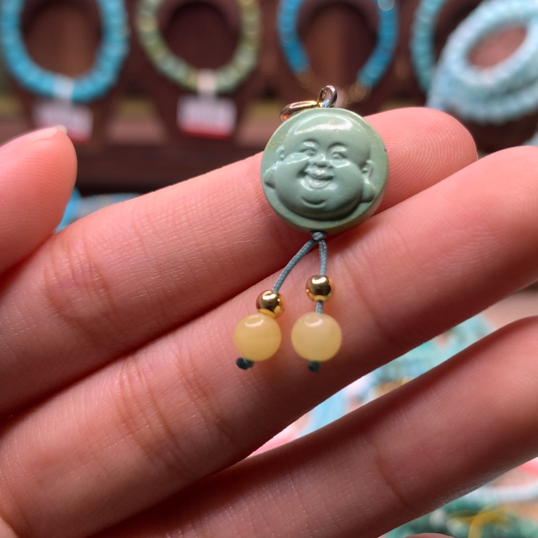 绿松石未镶嵌配饰