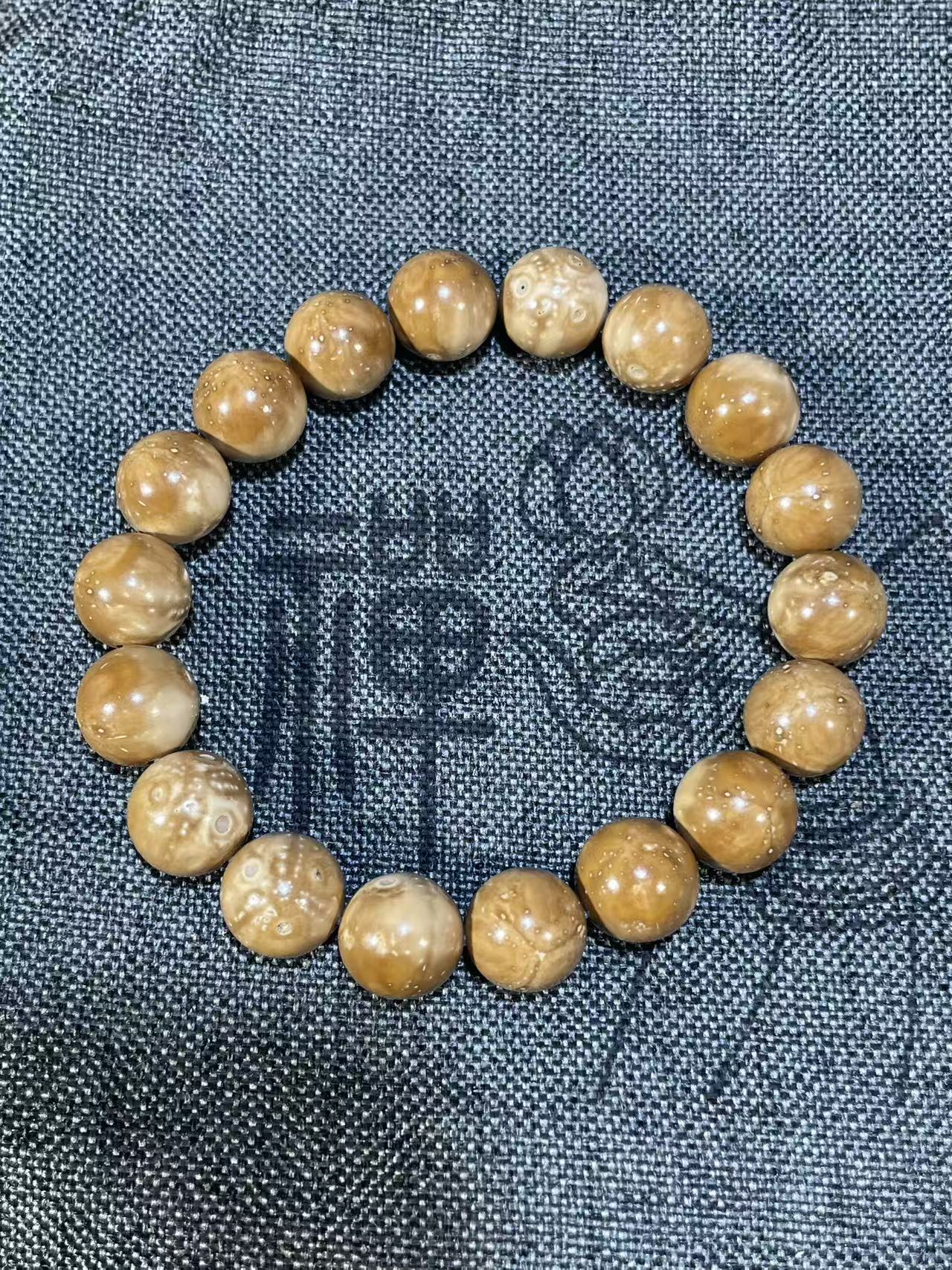 紫金鼠花鼠圆珠12.5mm近实心潮流佳品男女通用精品手串