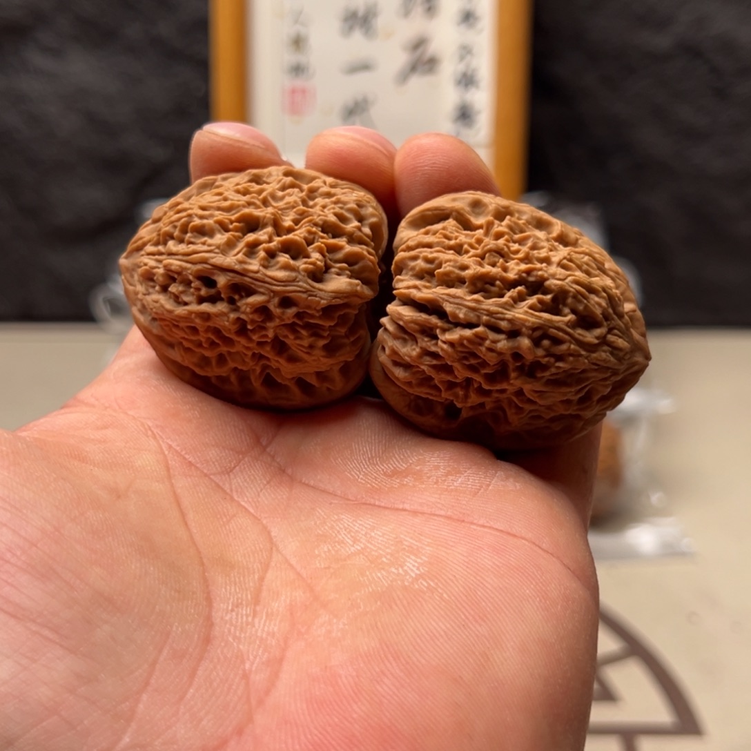 幸***的把件文玩核桃南疆40