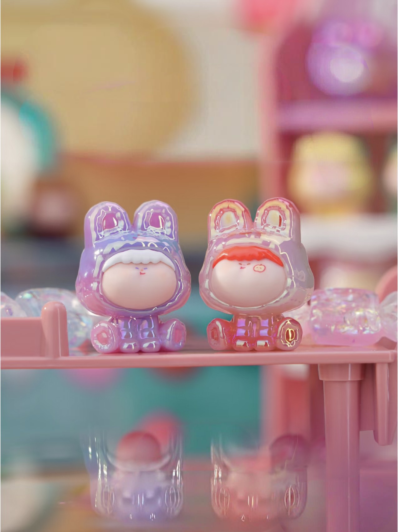 【明款直拍】阿玛莉莉丝4代小兔萌粒潮玩手办萌粒 默认微瑕 