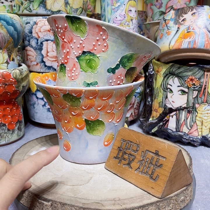 景德镇艺术手绘作品